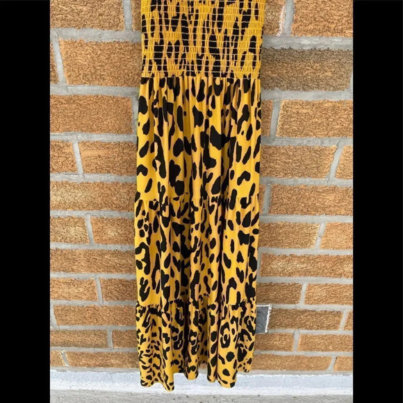 Show Me Your Mumu The Smooch Dress in leopard print small - Picture 12 of 15
